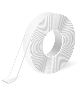 EZlifego Double Sided Tape Heavy Duty, Extra Large Strong Nano Mounting Tape Sticky Pads(3.0m * 3.0cm), Multipurpose Removable Clear adhesive Picture Hanging Strips, Easy to Use