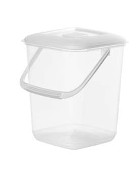Large Food Storage Container with Airtight Lid | Pantry & Kitchen Storage & Organisation | Dishwasher Safe BPA-Free for Flour, Sugar, Cereal, Baking Supplies | 10L Clear