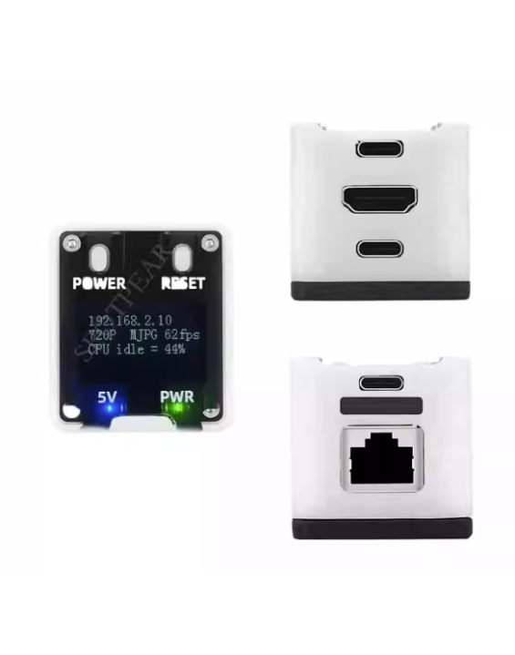 Sipeed NanoKVM Remote Control – KVM-over-IP for Server Management, Remote Desktop, and Deployment (Raspberry Pi Compatible)