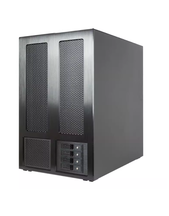 Tower GPU Chassis WS04A + PCIe 5.0 Riser Card ×4