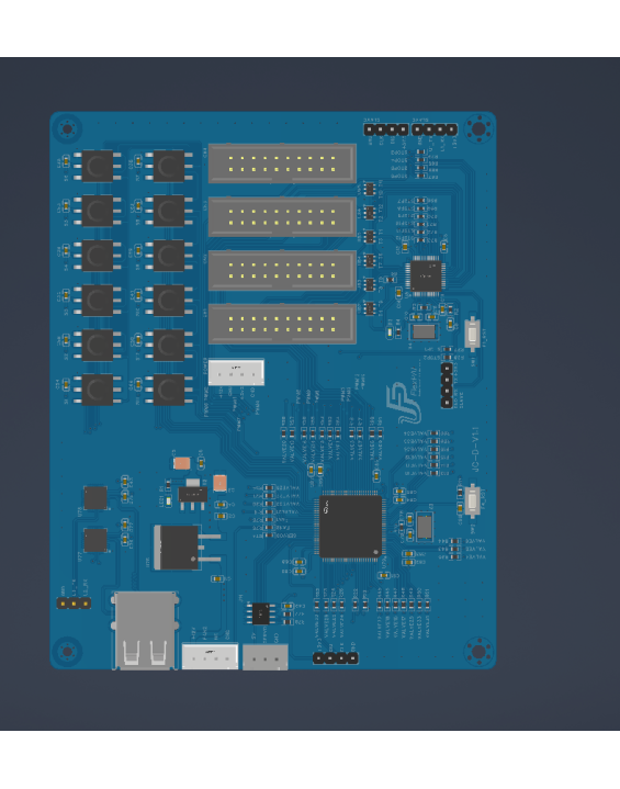 PneuBytes 12-channel Pneumatic Sensor Board FP-1