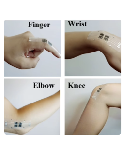Flexible Graphene-Based Resistive Strain Sensor – High-Stretch Electronic Skin for Wearable and Robotic Applications