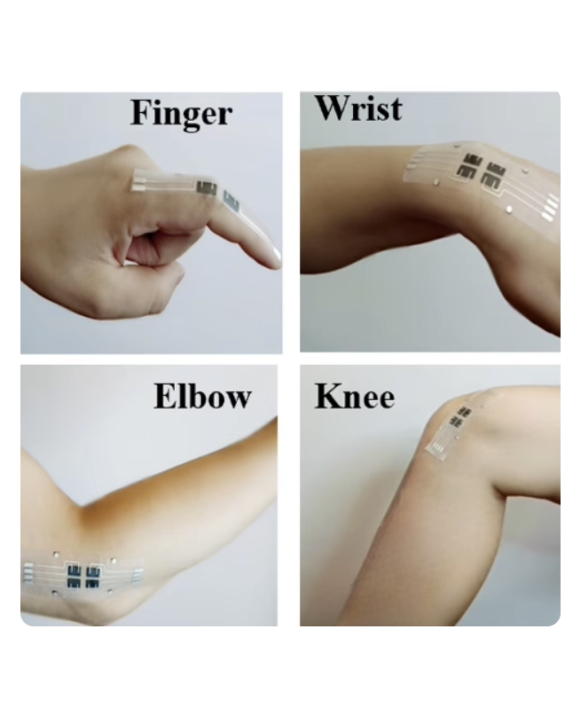 Flexible Graphene-Based Resistive Strain Sensor – High-Stretch Electronic Skin for Wearable and Robotic Applications